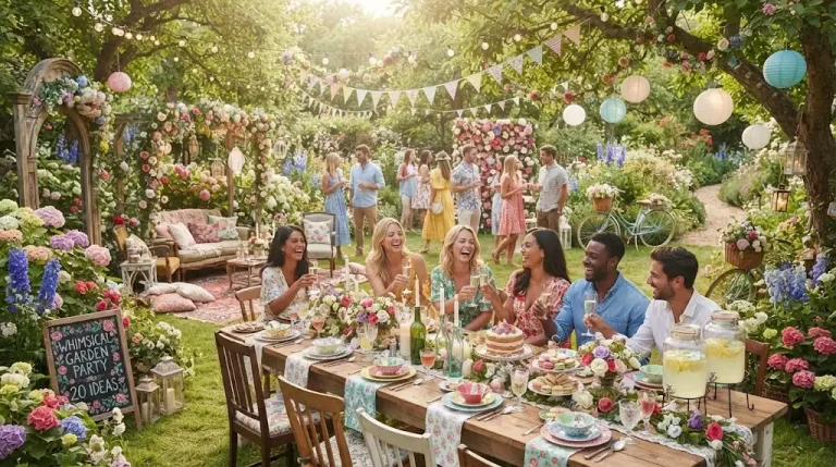 20 Whimsical Garden Party Ideas for an Unforgettable Outdoor Gathering